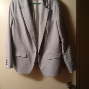 Light blue suit jacket